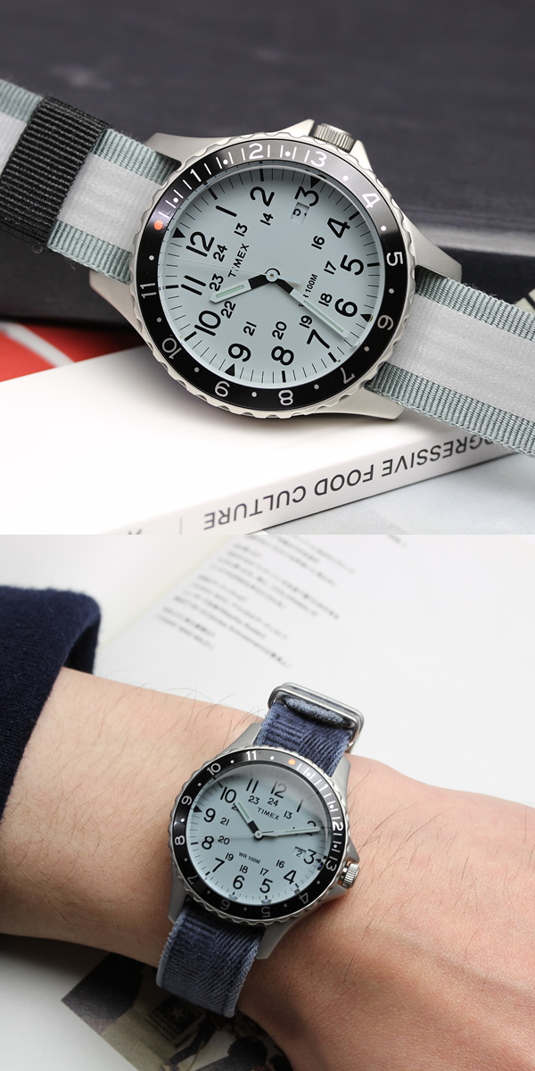 TIMEX タイメックス 腕時計 ダイバーズ 回転ベゼル 10気圧防水 メンズ ナイロン ナトーベルト おしゃれ人気 ウォッチ ギフト プレゼント |  CAMERON