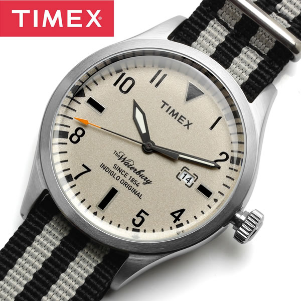 TIMEX タイメックス 腕時計 WATERBURY メンズ ナイロン ナトーベルト おしゃれ 人気 ウォッチ ギフト プレゼント TW2V11100  | CAMERON