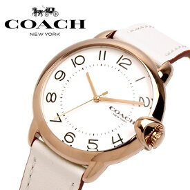 COACH コーチ アーデン 腕時計 レディース ブランド レザー クオーツ ホワイト 14503609