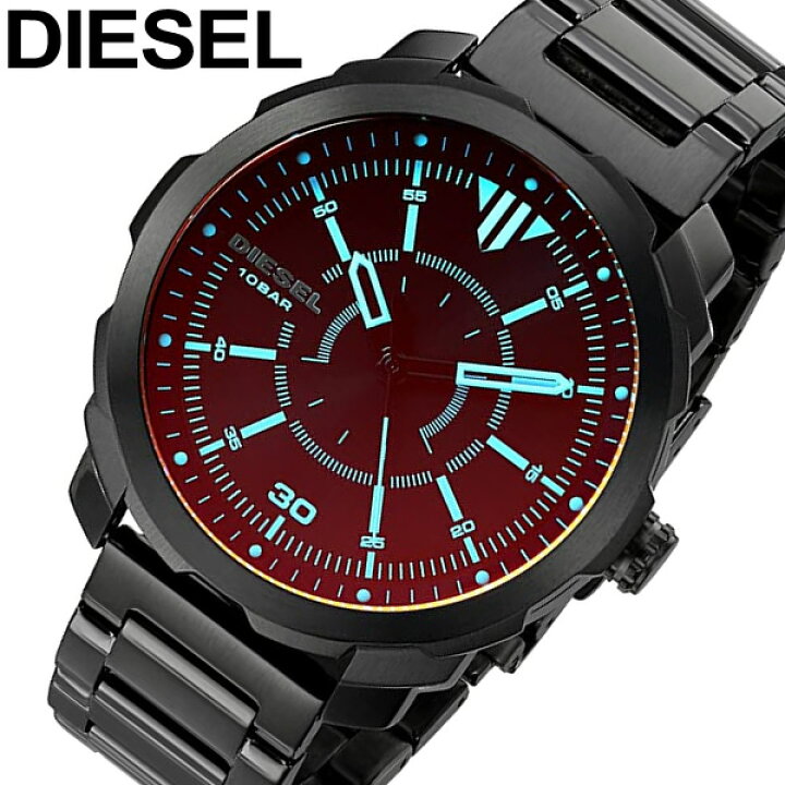 楽天市場】DIESEL ディーゼル 腕時計 メンズ MACHINUS マシナス 10気圧 