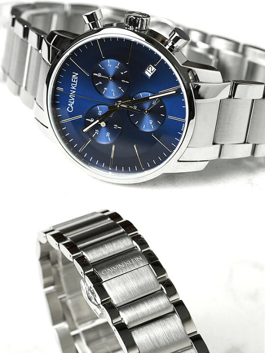 楽天市場】Calvin Klein カルバンクライン 腕時計 メンズ 43mm クロノ 