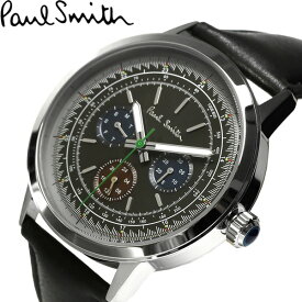 【楽天スーパーSALE】ポールスミス Paul Smith 腕時計 メンズ 革ベルト Precision 42mm レザー クラシック ブランド 人気 ウォッチ ギフト プレゼント P10001