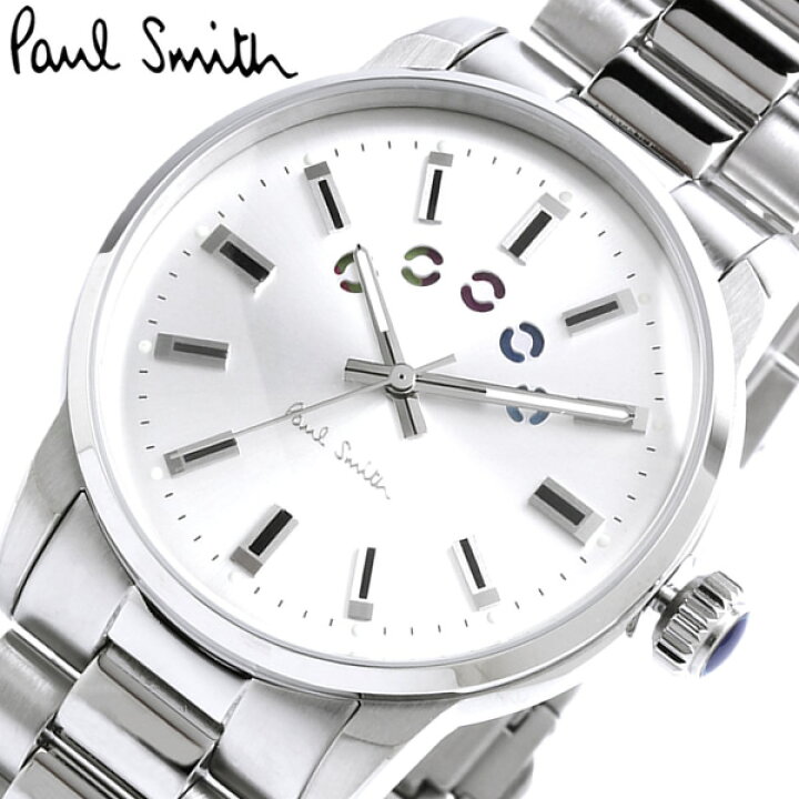 Paul Smith ステンレススチール 時計 希少】Paul Smith ポールスミス 