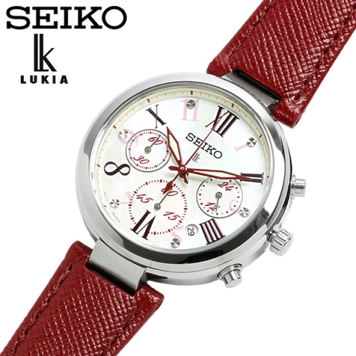 楽天市場】SEIKO セイコー レディース 腕時計 ルキア クロノグラフ 