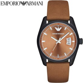 【訳あり特価・箱 取説なし】アルマーニ 腕時計 メンズ 革ベルト レザー ブランド 人気 ブラウン ブラック ビジネス ギフト エンポリオ アルマーニ EMPORIO ARMANI AR6080