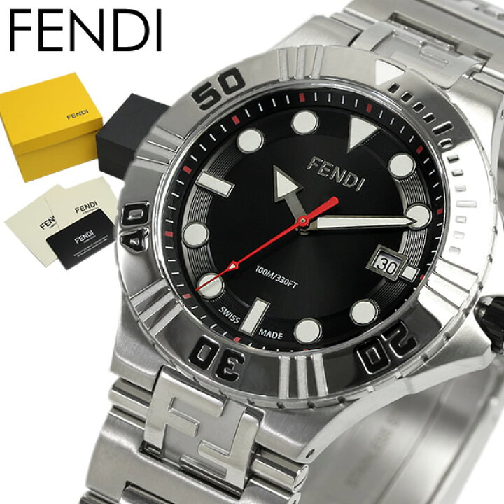 楽天市場】FENDI フェンディ 腕時計 メンズ スイス製 男性用 シルバー 