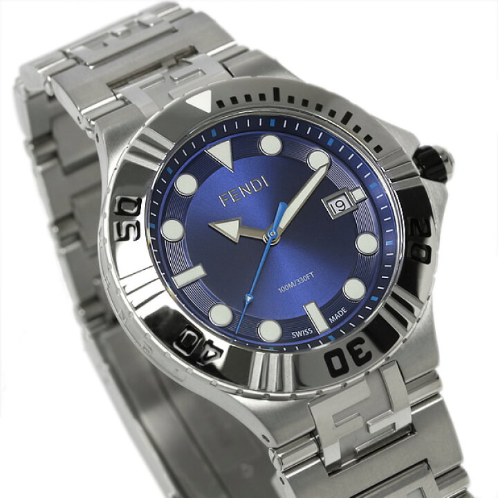 楽天市場】FENDI フェンディ 腕時計 メンズ スイス製 男性用 シルバー  