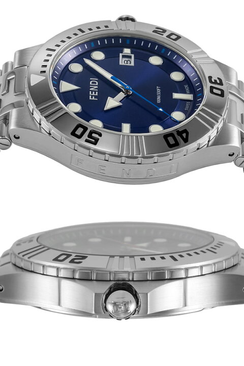 楽天市場】FENDI フェンディ 腕時計 メンズ スイス製 男性用 シルバー  