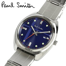 【Paul Smith】 ポールスミス 腕時計 メンズ ウォッチ ソーラー ブランド ブルー 男性用 ステンレスベルト クローズド・アイズ おしゃれ ギフト KH2-812-71