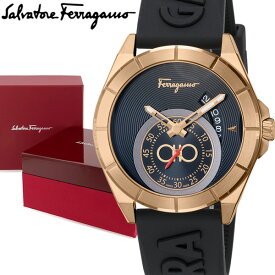 サルヴァトーレフェラガモ 腕時計 メンズ スイス製 アーバン 43mm クオーツ メンズ SF1Y01321 Salvatore Ferragamo アナログ ブラック 黒