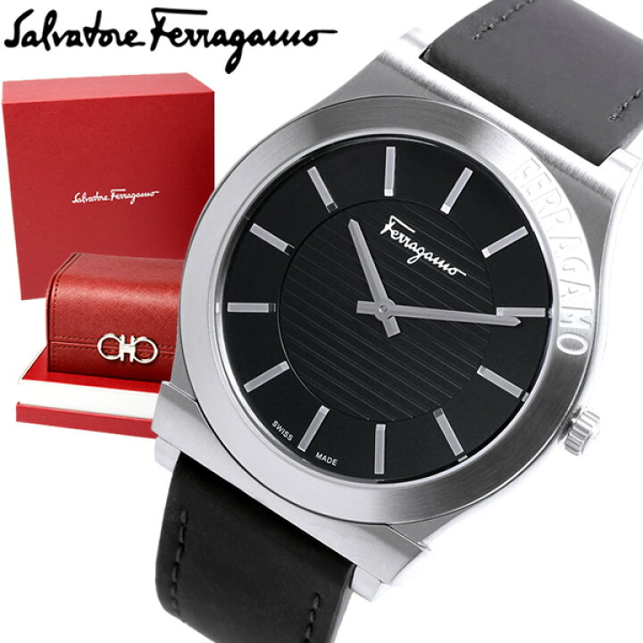 SALVATOREFERRAGAMO メンズ腕時計 - ラバーベルト