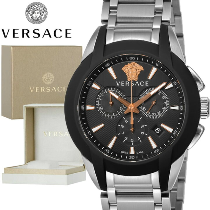 楽天市場】VERSACE ヴェルサーチ ベルサーチ メンズ 腕時計  