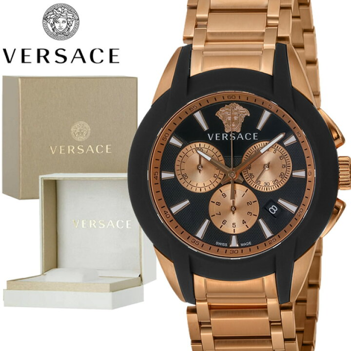 楽天市場】VERSACE ヴェルサーチ ベルサーチ メンズ 腕時計 