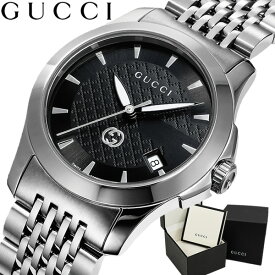 グッチ 腕時計 メンズ 時計 GUCCI Gタイムレス 40mm ブラック スイス製 ブランド 人気 ウォッチ ギフト YA1264106