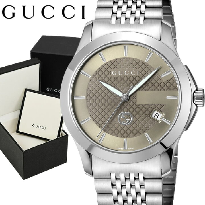楽天市場】グッチ 腕時計 メンズ 時計 GUCCI Gタイムレス 40mm  