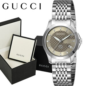 グッチ 腕時計 レディース 時計 GUCCI Gタイムレス 27mm ブラウン スイス製 ブランド 人気 ウォッチ ギフト YA1265007
