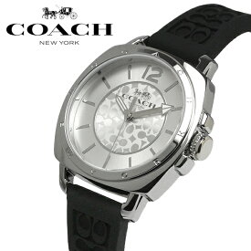 COACH コーチ 腕時計 時計 レディース ボーイフレンド ブラック シリコン 14503877