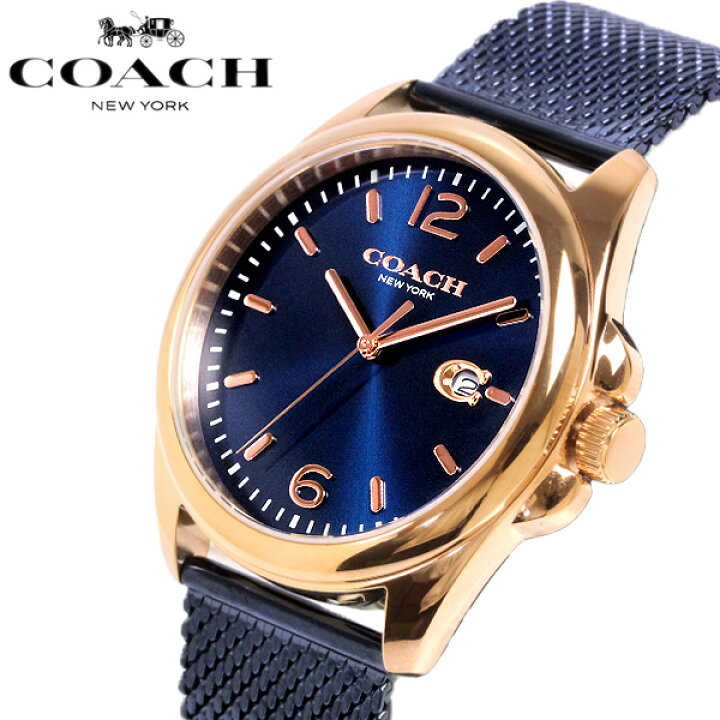 楽天市場】【マラソンセール】COACH コーチ 腕時計 メンズ 41mm 