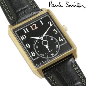 【楽天スーパーSALE】ポールスミス PAUL SMITH 腕時計 メンズ ブラック ゴールド金具 BZ2-222-50