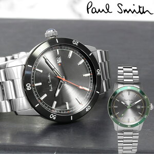 �y�}���\���Z�[���z�|�[���X�~�X Paul Smith �r���v �����Y 43mm �X�e�����X �N���V�b�N �u�����h �l�C �E�H�b�` �M�t�g �v���[���g �O���[�� �O���[ �u���b�N �V���o�[