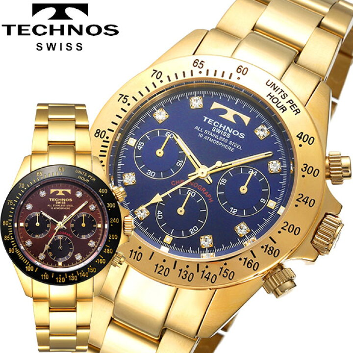 楽天市場】TECHNOS 腕時計 テクノス 腕時計 メンズ ウォッチ 男性用 