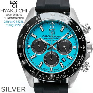 HYAKUICHI �_�C�o�[�Y�E�H�b�` �r���v �����Y �N���m�O���t 20�C���h�� �Z���~�b�N�x�[�� �N�H�[�c ���{�����[�������g ���o�[�x���g �V���o�[ HAYKU1-011TQ-SV
