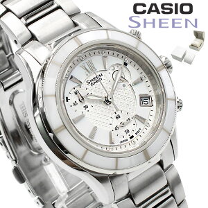 CASIO SHEEN JVI V[ v fB[X ̓ rv \ Vo[ XeX SHE-5516D-7AEF  d LO j