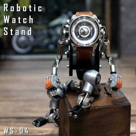 602 Creative Lab ロボット型ウォッチスタンド 腕時計スタンド 腕時計収納 メンズ インテリア 雑貨 おしゃれ ギフト プレゼント アップルウォッチスタンド WS-04