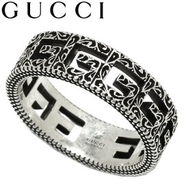 GUCCI グッチ リング 指輪 シルバー スクエアG メンズ レディース ブランド プレゼント イタリア製 576993 J8400 0811
