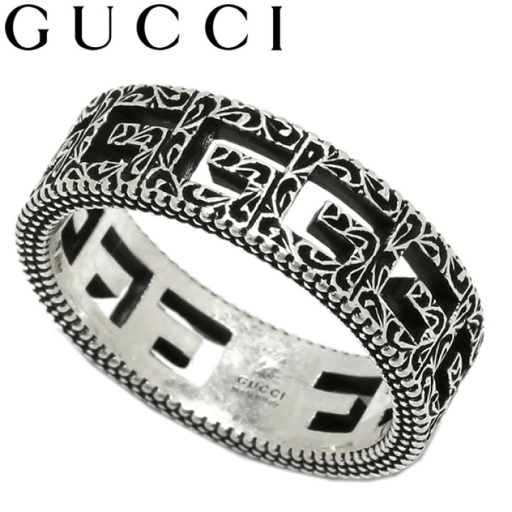 楽天市場】【アフターセール】GUCCI グッチ リング 指輪 シルバー 