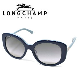 LONGCHAMP ロンシャン サングラス レディース ブランド ギフト プレゼント ブルー グレーグラデーション lo601s-422