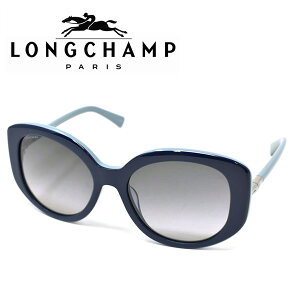 LONGCHAMP �����V���� �T���O���X ���f�B�[�X �u�����h �M�t�g �v���[���g �u���[ �O���[�O���f�[�V���� lo601s-422