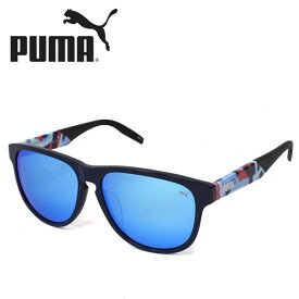 PUMA プーマ サングラス 夏 日よけ 紫外線対策 ミラーレンズ ユニセックス スポーツ UVカット pu0229sa-004-57