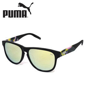 PUMA プーマ サングラス 夏 日よけ 紫外線対策 ミラーレンズ ユニセックス スポーツ UVカット pu0229sa-005-57