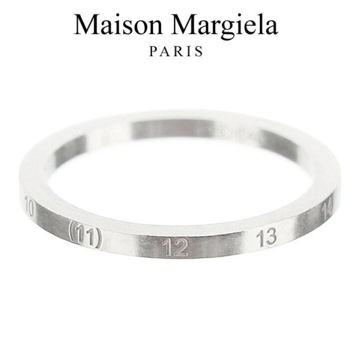 楽天市場】MAISON MARGIELA メゾンマルジェラ リング 指輪 シルバー 