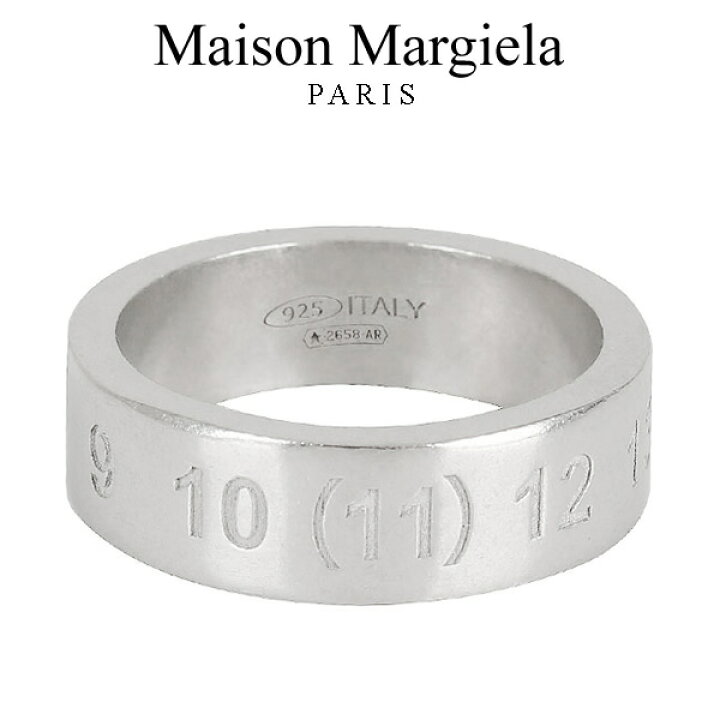 楽天市場】MAISON MARGIELA メゾンマルジェラ リング 指輪 シルバー  