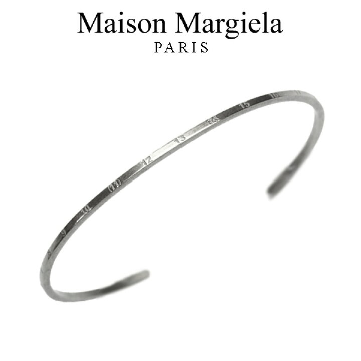 楽天市場】MAISON MARGIELA メゾンマルジェラ バングル シルバー 