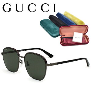 GUCCI グッチ サングラス メンズ レディース ブランド アイウェア UVカット 日焼け対策 メガネ ケース付 プレゼント ギフト アジアンフィットルテニウム グレー GG1100SA-001 国内正規品