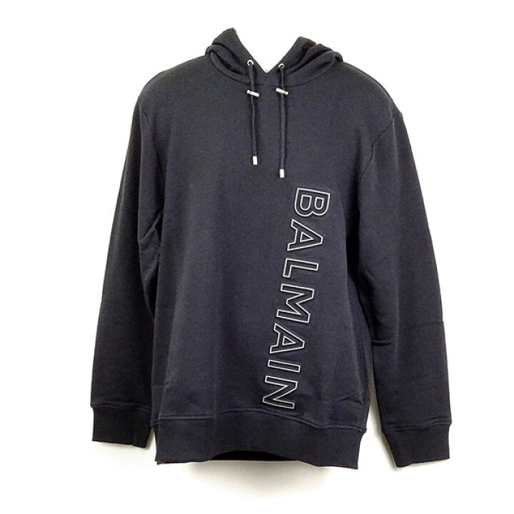 楽天市場】バルマン パーカ メンズ BALMAIN BH0JT046BC22 SIZ ブラック 