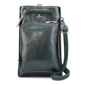 ペレボルサ バッグ レディース PELLE BORSA コンフィーエナメル スリムポシェット 6703 NV ネイビー