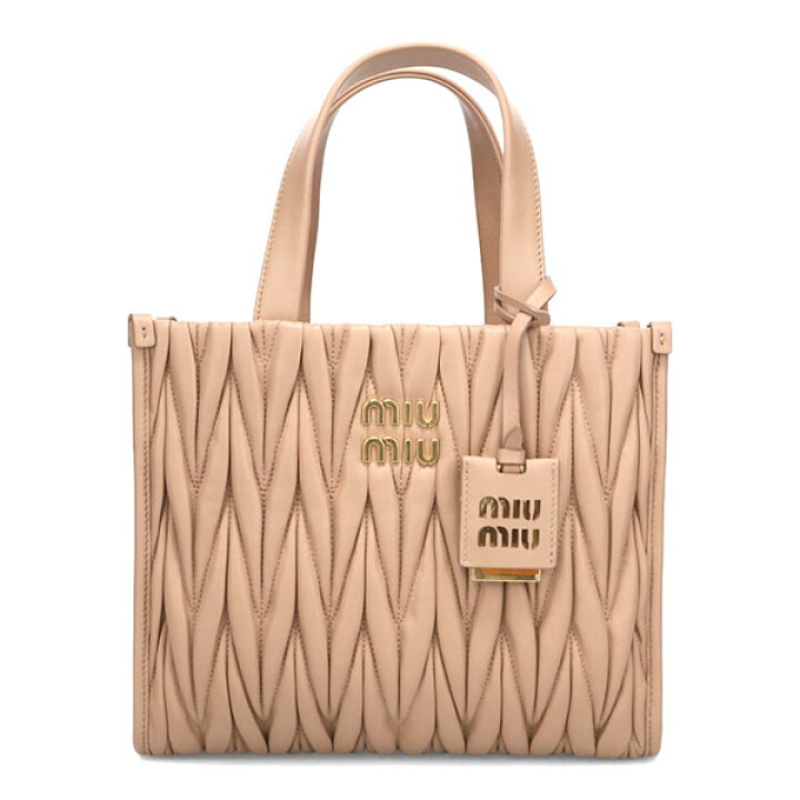 楽天市場】ミュウミュウ バッグ レディース MIUMIU マテラッセレザー 