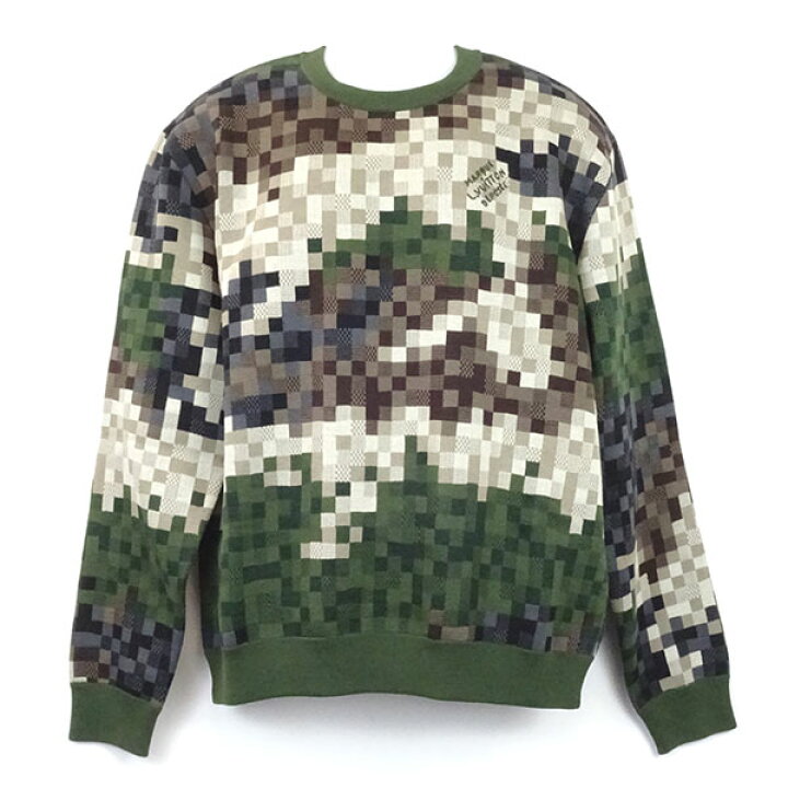 楽天市場】ルイヴィトン セーター メンズ LOUIS VUITTON ダミエ  