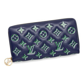 ルイヴィトン 財布 レディース LOUIS VUITTON ジッピーウォレット ネイビー M82642