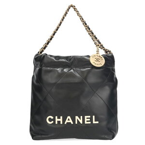 �V���l�� �o�b�O CHANEL �V���l��22 �~�j�n���h�o�b�O AS3980 B09859 94305 �u���b�N �S�[���h����