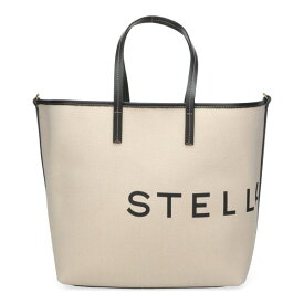 ステラマッカートニー バッグ レディース STELLA McCARTNEY ロゴキャンバスビーチトートバッグ 7B0048 WP0221 9043