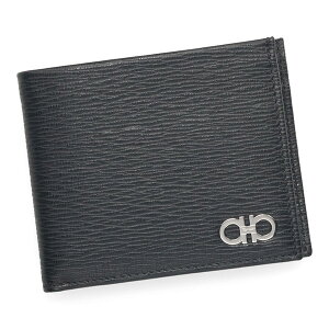 フェラガモ 財布 メンズ Ferragamo リバイバル 66A065 0397 ブラック レッド