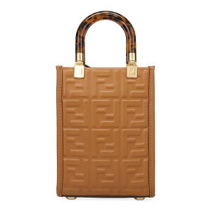 �t�F���f�B �o�b�O ���f�B�[�X FENDI �T���V���C�� �V���b�p�[ �~�j 8BS051 AMCI F0NYJ �u���E��