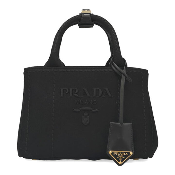 楽天市場】プラダ バッグ レディース PRADA カナパ コットンキャンバス 