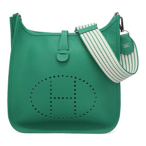エルメス エブリン3 PM 29cm HERMES トリヨンクレマンス ヴェールヴェルティゴ シルバー金具 085705 W刻印