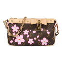 ルイヴィトン バッグ LOUIS VUITTON LV × 村上隆 チェリーブロッサム モノグラム ポシェットアクセソワール M13666